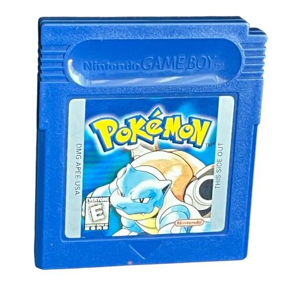Pokémon Blue Version Nintendo Game Boy Authentic Cartridge Only Battery Saves - Picture 1 of 6